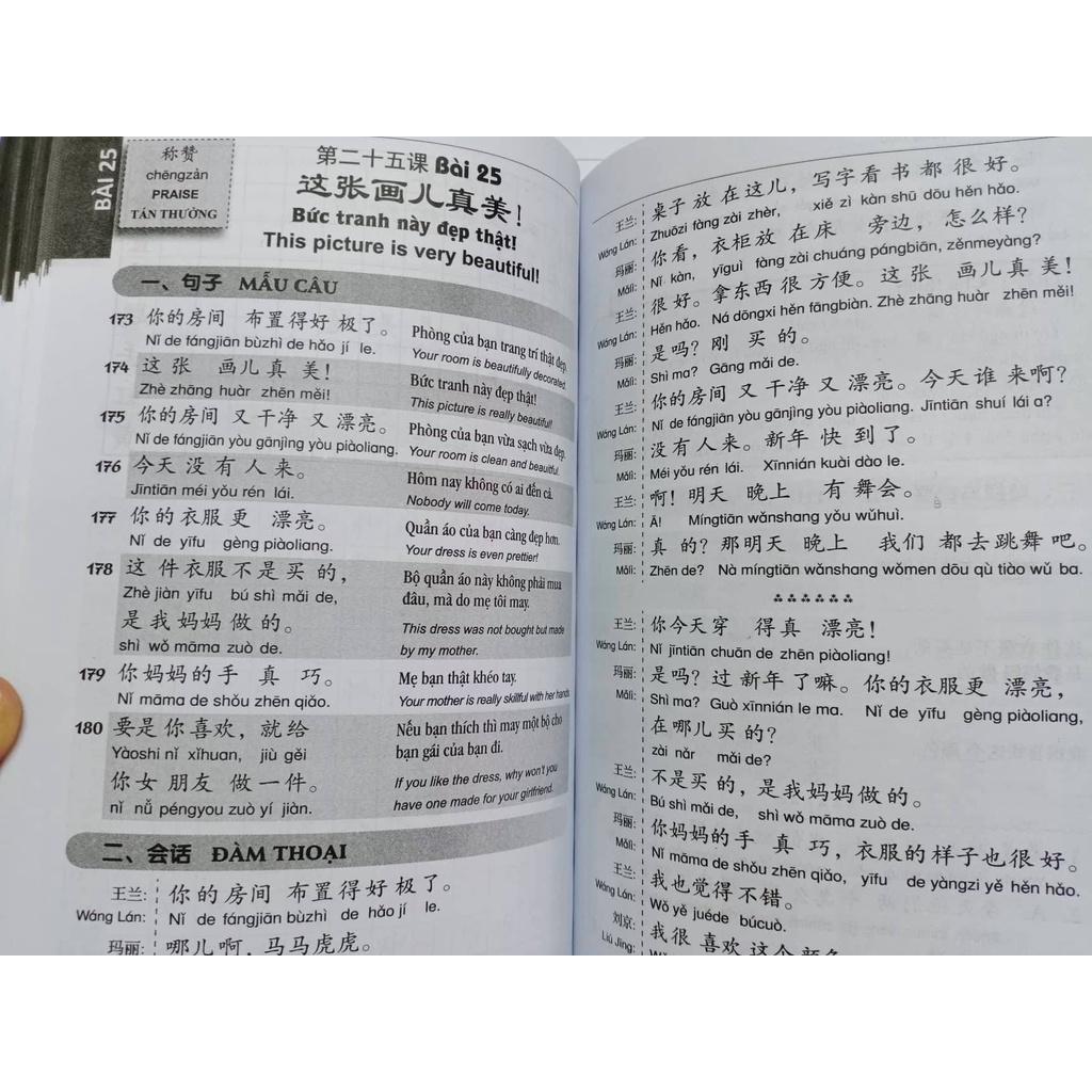Sách - combo:Bộ giáo trinh 301 câu đàm thoại tiếng hoa giao tiếp 5 quyển ( Khổ NHỎ - BẢN MỚI)