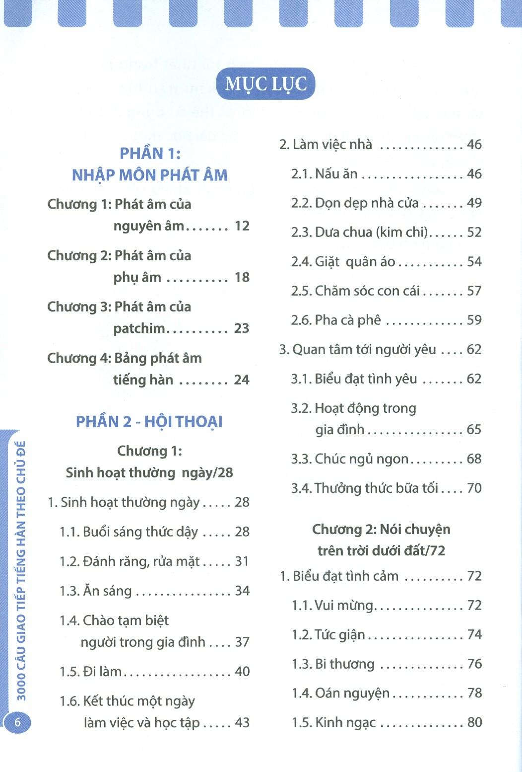 3000 Câu Giao Tiếp Tiếng Hàn Theo Chủ Đề (Sách Bản Quyền)