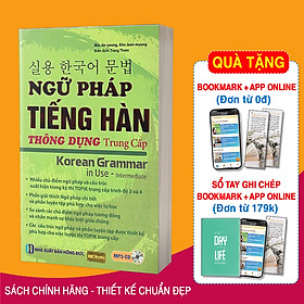 Ngữ Pháp Tiếng Hàn Thông Dụng Trung Cấp (Tặng Bookmark PL)