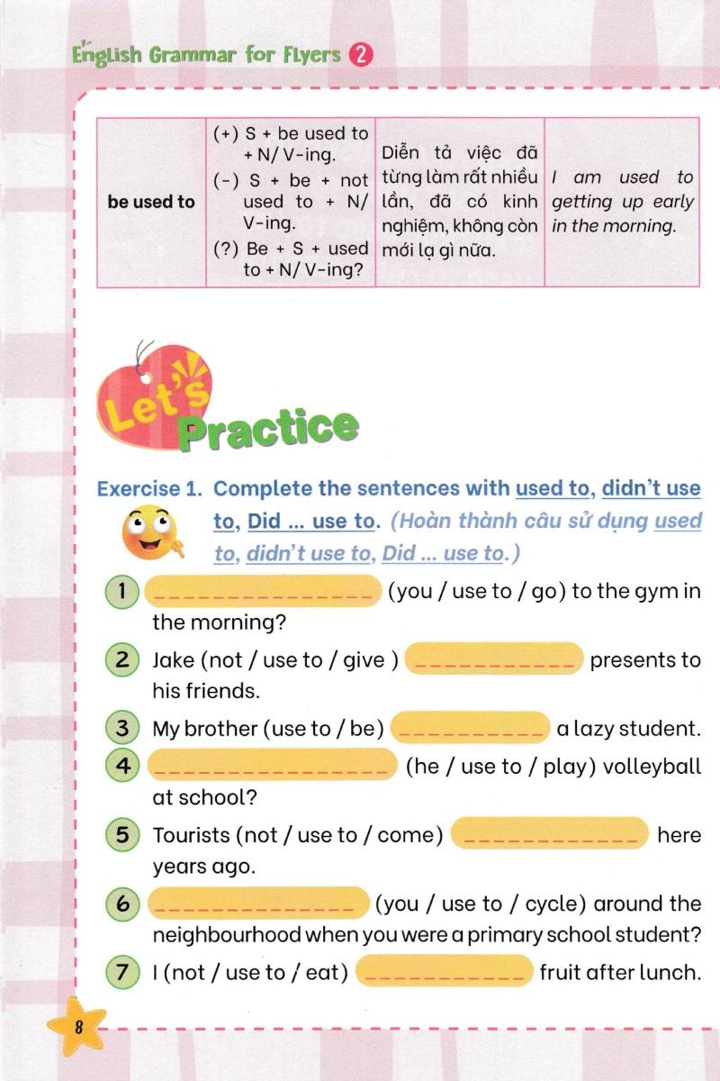 English Grammar For Flyers 2 - Có Đáp Án