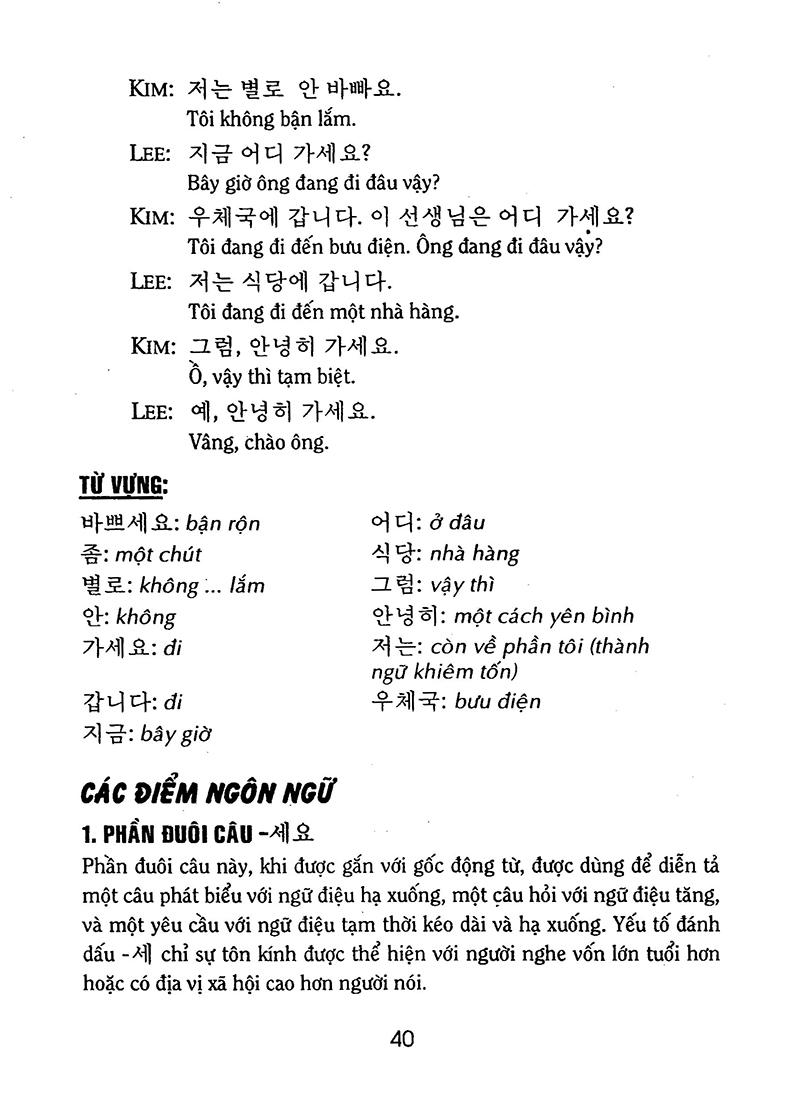 Học Tiếng Hàn Cho Người Bận Rộn
