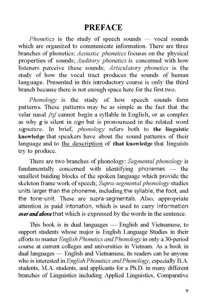 Sách - Ngữ Âm Học Và Âm Vị Học Tiếng Anh - English Phonetics And Phonology