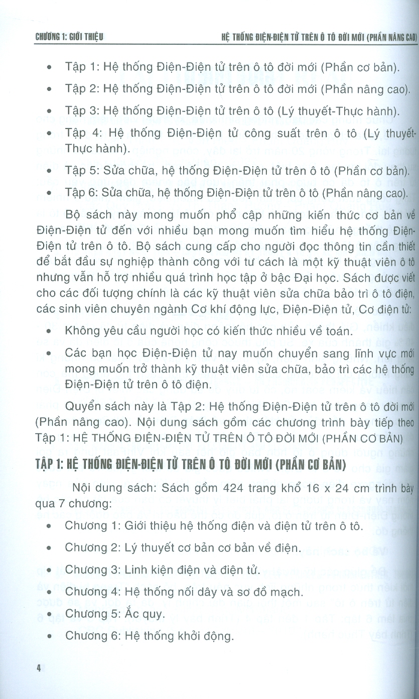 Hệ Thống Điện - Điện Tử Trên Ô Tô Đời Mới (Phần Nâng Cao) - Trần Qúy Hữu, Vy Thị Thanh Hường, Phạm Quang Huy