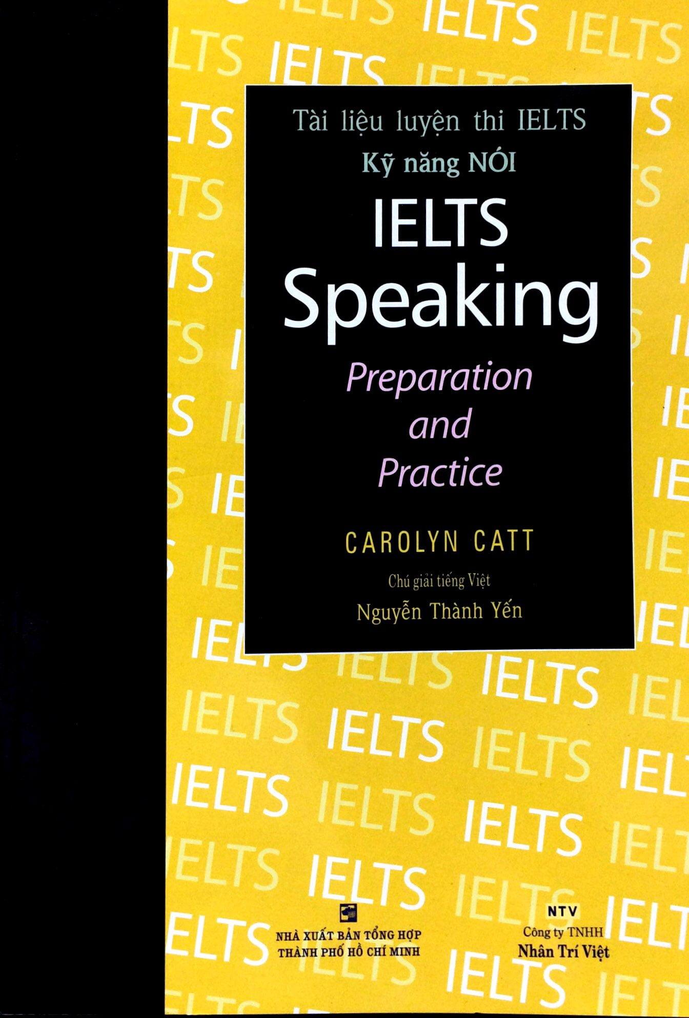 Tài liệu luyện thi IELTS kỹ năng nói - IELTS speaking preparation and practice
