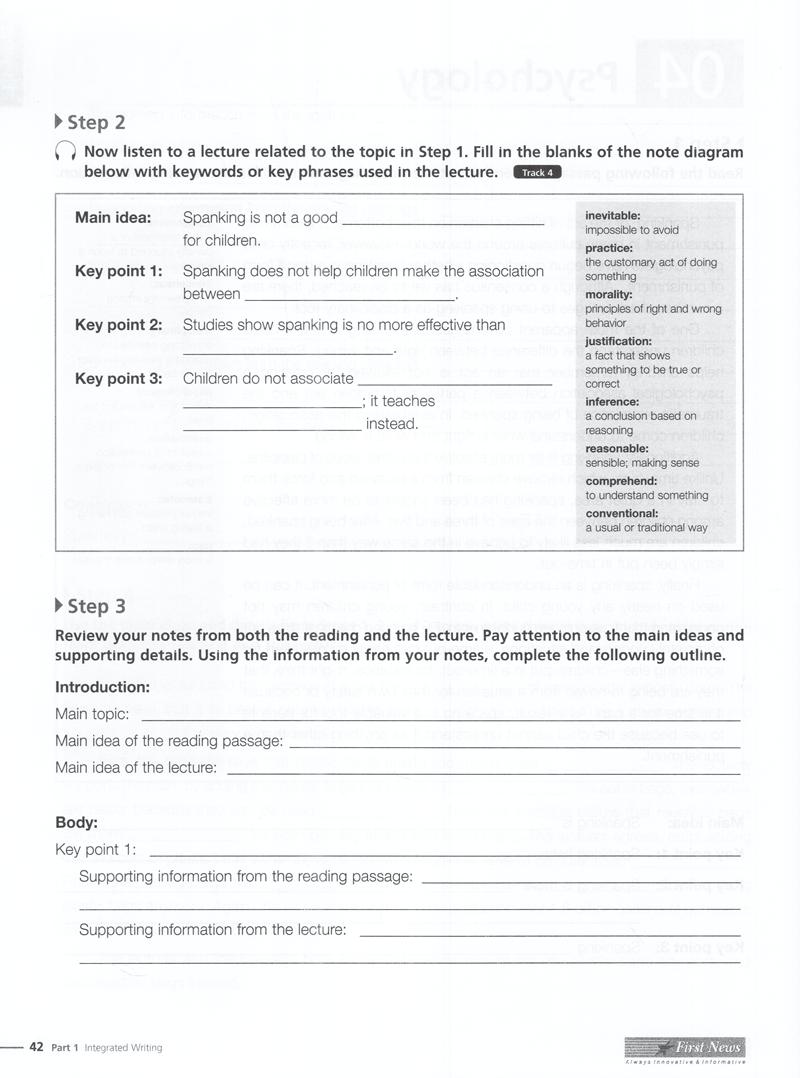 Mastering Skills For The Toefl IBT Writing - Kèm 1 CD