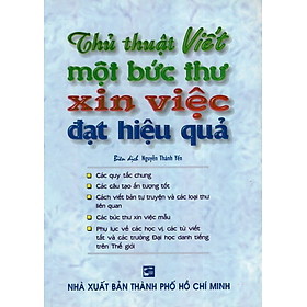 Thủ Thuật Viết Một Bức Thư Xin Việc Đạt Hiệu Quả 