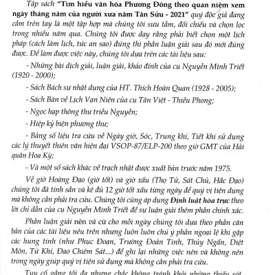 Ngày Tháng Năm Của Người Xưa 2021 