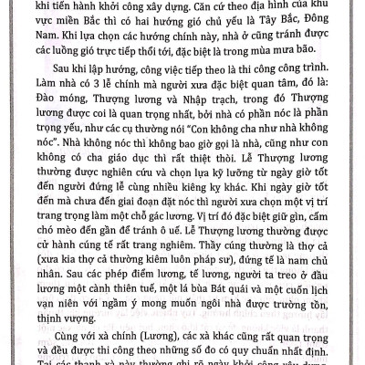 Phong Tục Dân Gian - Nhập Trạch Và Trấn Trạch