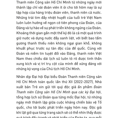 Đoàn Thanh Niên Cộng Sản Hồ Chí Minh Qua Các Kỳ Đại Hội