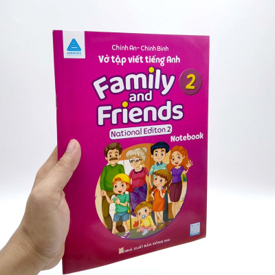 Vở Tập Viết Tiếng Anh - Family And Friends - National Edition 2 - Notebook