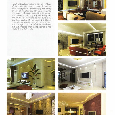 Thiết Kế Chi Tiết Nhà Ở Theo Phong Thủy - Quyển Màu Đỏ - Nền Tường