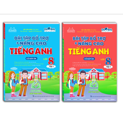 Sách - GLOBAL SUCCESS - Bài tập bổ trợ và nâng cao tiếng anh lớp 8 tập 2 (có đáp án) (MT)