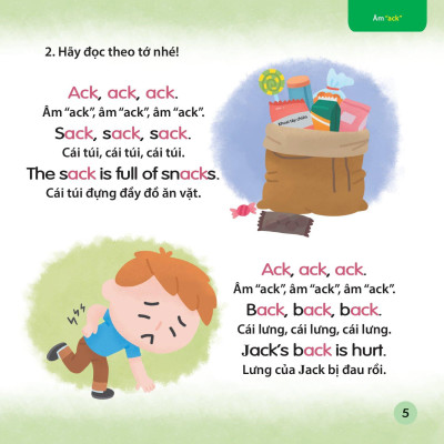 Cùng Con Học Ngữ Âm Tiếng Anh Qua 3 Cấp Độ - Nguyên Âm Ghép Với Phụ Âm