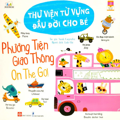 Bộ Cùng Con Trưởng Thành - Thư Viện Từ Vựng Đầu Đời Cho Bé (Bộ 4 Cuốn)
