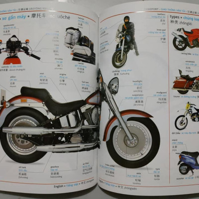 Combo 2 sách Từ điển hình ảnh Tam Ngữ Trung Anh Việt – Visual English Vietnamese Chinese Trilingual Dictionary +101 Thông Điệp Thay Đổi Cuộc Đời Phụ Nữ+DVD tài liệu