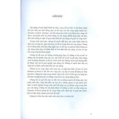 Sách - Ứng Dụng Dynamo Và Revit Trong Mô Hình Thông Tin Xây Dựng - NXB Xây Dựng