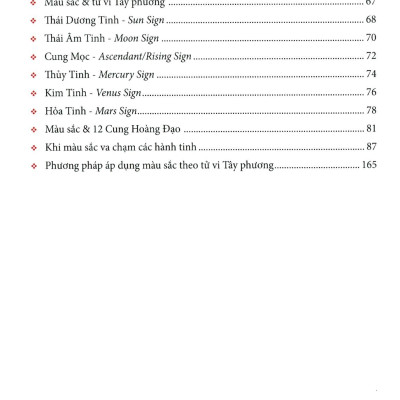 Màu Sắc Theo Phong Thủy Đông Tây