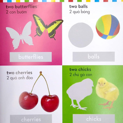 Sách Dán Hình Thông Minh - Chữ Số ,Màu Sắc , Hình Dạng Đầu Tiên Của Bé