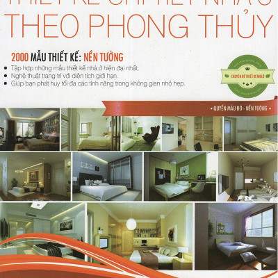 Thiết Kế Chi Tiết Nhà Ở Theo Phong Thủy - Quyển Màu Đỏ - Nền Tường