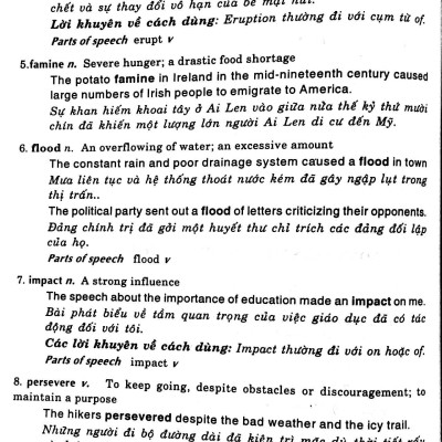 400 Từ Vựng Thiết Yếu Cho Người Thi TOEFL