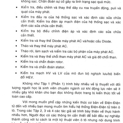 Chẩn Đoán, Sửa Chữa Các Mạch Điện, Điện Tử Trên Ô Tô - STK