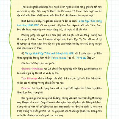 Combo Sách Tự Học Ngữ Pháp Tiếng Anh Bằng Mindmap (Bộ 2 Cuốn)