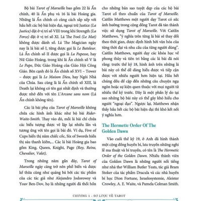 Tarot Toàn Thư - Đọc Vận Mệnh Qua Những Lá Bài