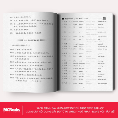 Sách - Combo Giáo Trình Hán Ngữ Tập 2 (Quyển Thượng và Quyển Hạ) - MCBooks