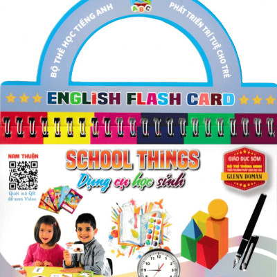 Combo Bộ Thẻ Học Tiếng Anh - Phát Triển Trí Tuệ Cho Trẻ (Bộ 6 Cuốn) - HA