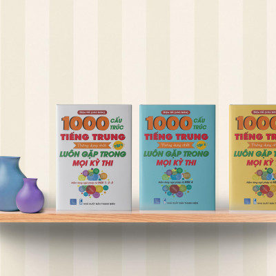 Combo 3 sách: 1000 Cấu Trúc Tiếng Trung Thông Dụng Nhất Luôn Gặp Trong Mọi Kỳ Thi Tập 1 + Tập 2 + Tập 3 