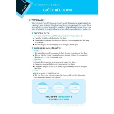  Kỳ Thi Năng Lực Tiếng Hàn Topik II Thi Là Đậu