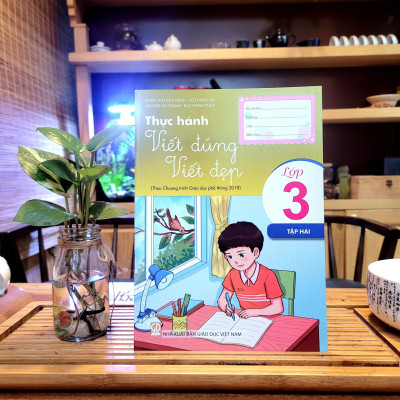 Sách - Combo Thực Hành Viết Đúng Viết Đẹp 3 Tập 1 + 2 ( biên soạn theo chương trình GDPT 2018 )