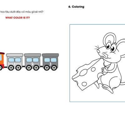 I Can Colors - sách học tiếng Anh cho trẻ mầm non