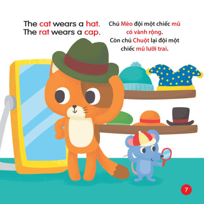 Cùng Con Học Ngữ Âm Tiếng Anh Qua 3 Cấp Độ - Các Câu Chuyện Chứa Nguyên Âm Ngắn