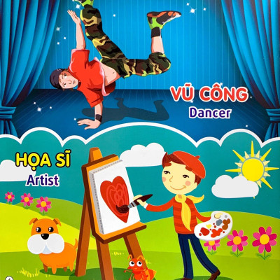 Tủ Sách Học Tiếng Anh Bằng Hình - Su Su Nhận Biết - Nghề Nghiệp