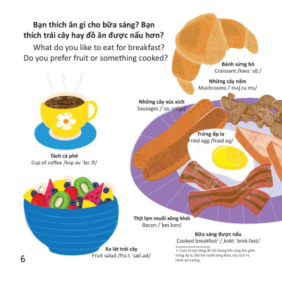 Thư Viện Từ Vựng Đầu Đời Cho Bé - Thức Ăn Của Tớ - My Food!