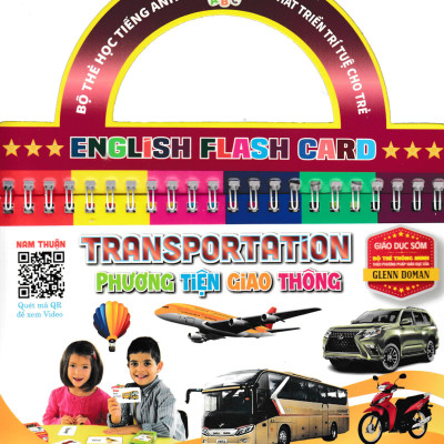 Combo Bộ Thẻ Học Tiếng Anh - Phát Triển Trí Tuệ Cho Trẻ (Bộ 6 Cuốn) - HA