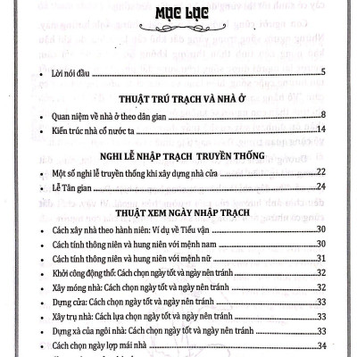 Phong Tục Dân Gian - Nhập Trạch Và Trấn Trạch