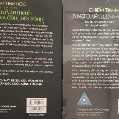 CHIÊM TINH HỌC - BÍ MẬT QUYỀN LỰC TỪ CÁC HÀNH TINH - GIẢI CỨU VẬN MỆNH THAY ĐỔI CUỘC SỐNG ( BỘ 2 CUỐN )