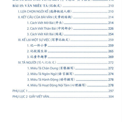 Chinh Phục Kỹ Năng Viết Văn Tiếng Hoa Toàn Tập