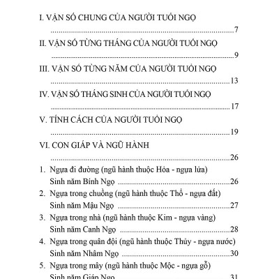 Tìm Hiểu Tính Cách Con Người Qua Năm Sinh Tuổi Ngọ