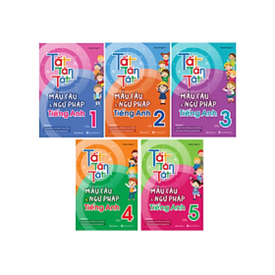 Combo Tất Tần Tật Mẫu Câu Và Ngữ Pháp Tiếng Anh (Bộ 5 Cuốn) (MEGA)