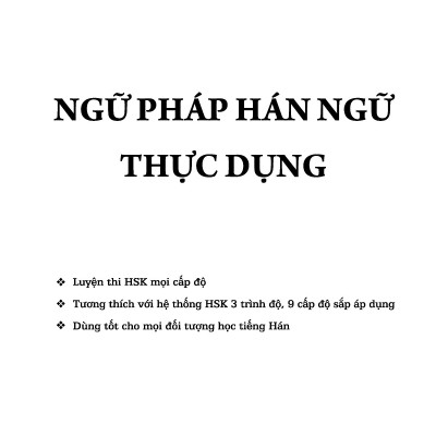 Sách - Combo: Ngữ Pháp Hán Ngữ Thực Dụng + Phân tích đáp án các bài luyện dịch Tiếng Trung + DVD tài liệu