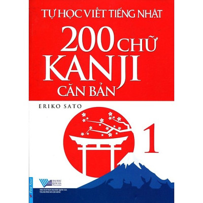 Combo sách Tự Học Viết Tiếng Nhật - 200 Chữ Kanji Căn Bản Tâp 1 và 2
