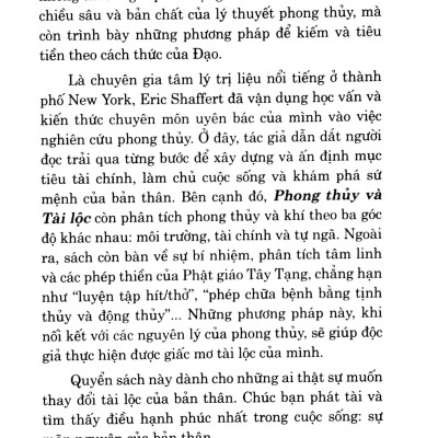 Phong Thủy Và Tài Lộc