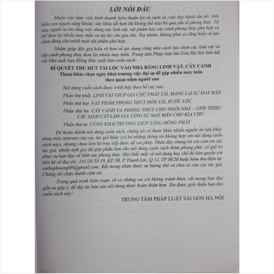 Sách Bí Quyết Thu Hút Tài Lộc Vào Nhà Bằng Linh Vật, Cây Cảnh - Tham Khảo Chọn Ngày Khai Trương Việc Đại Sự Để Gặp Nhiều May Mắn Theo Quan Niệm Người Xưa - V2148D