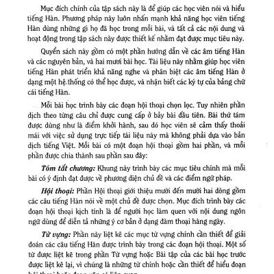 Học Tiếng Hàn Cho Người Bận Rộn