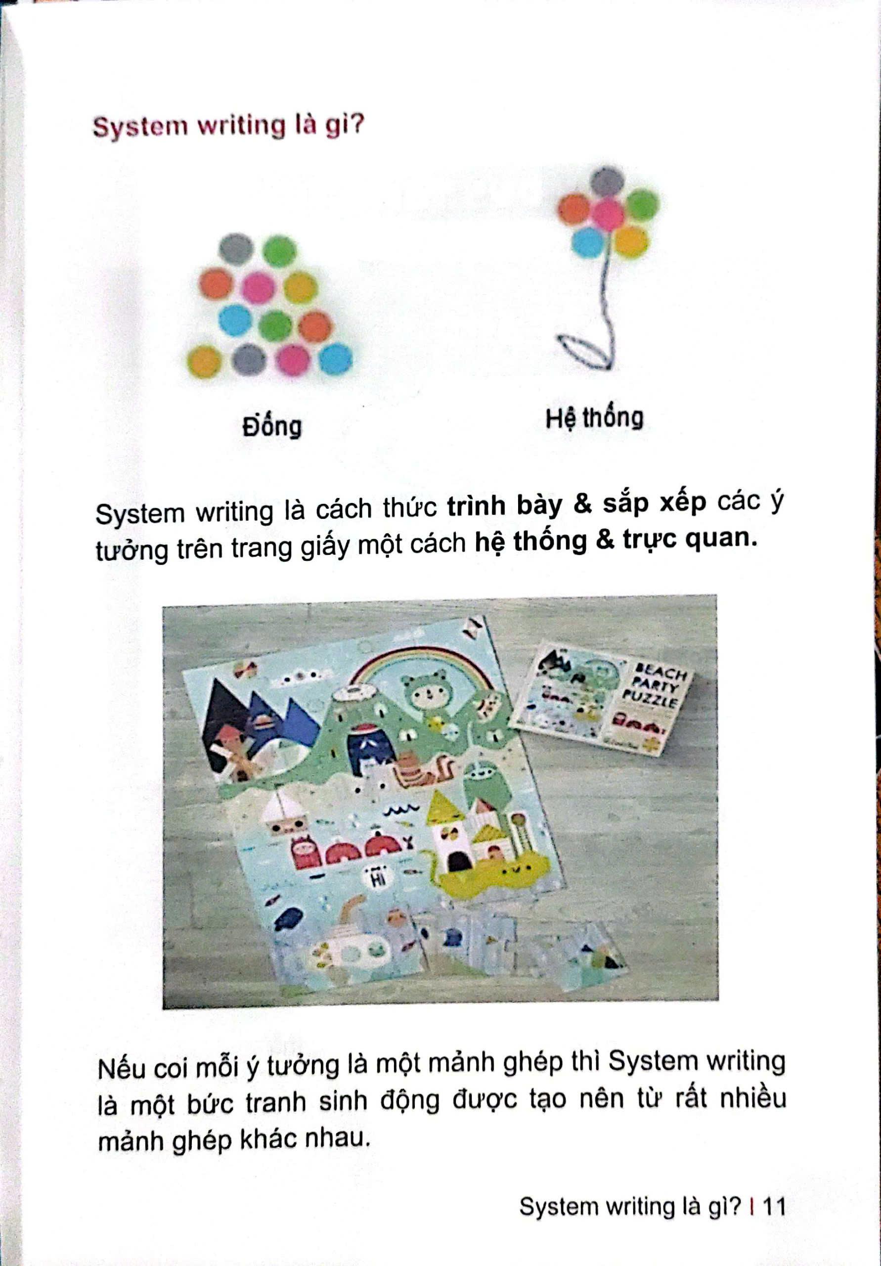 Sách - System Writing - Nghệ Thuật Trình Bày Và Sắp Xếp Ý Tưởng Trên Mội Trang Giấy