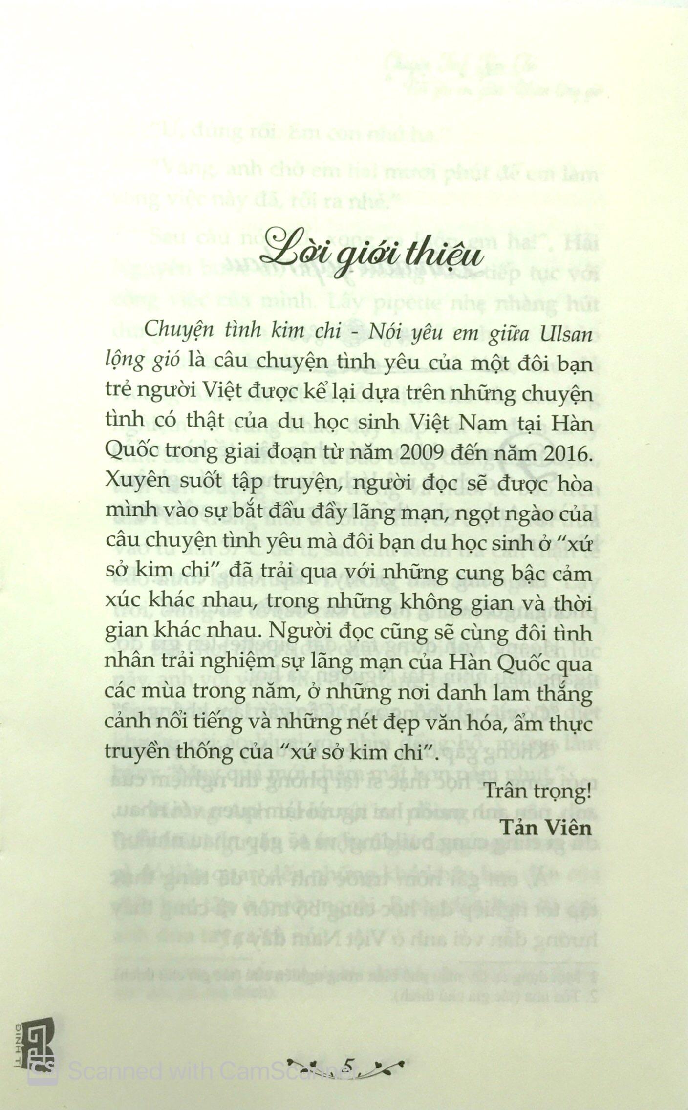 Chuyện Tình Kim Chi - Nói Yêu Em Giữa Ulsan Lộng Gió