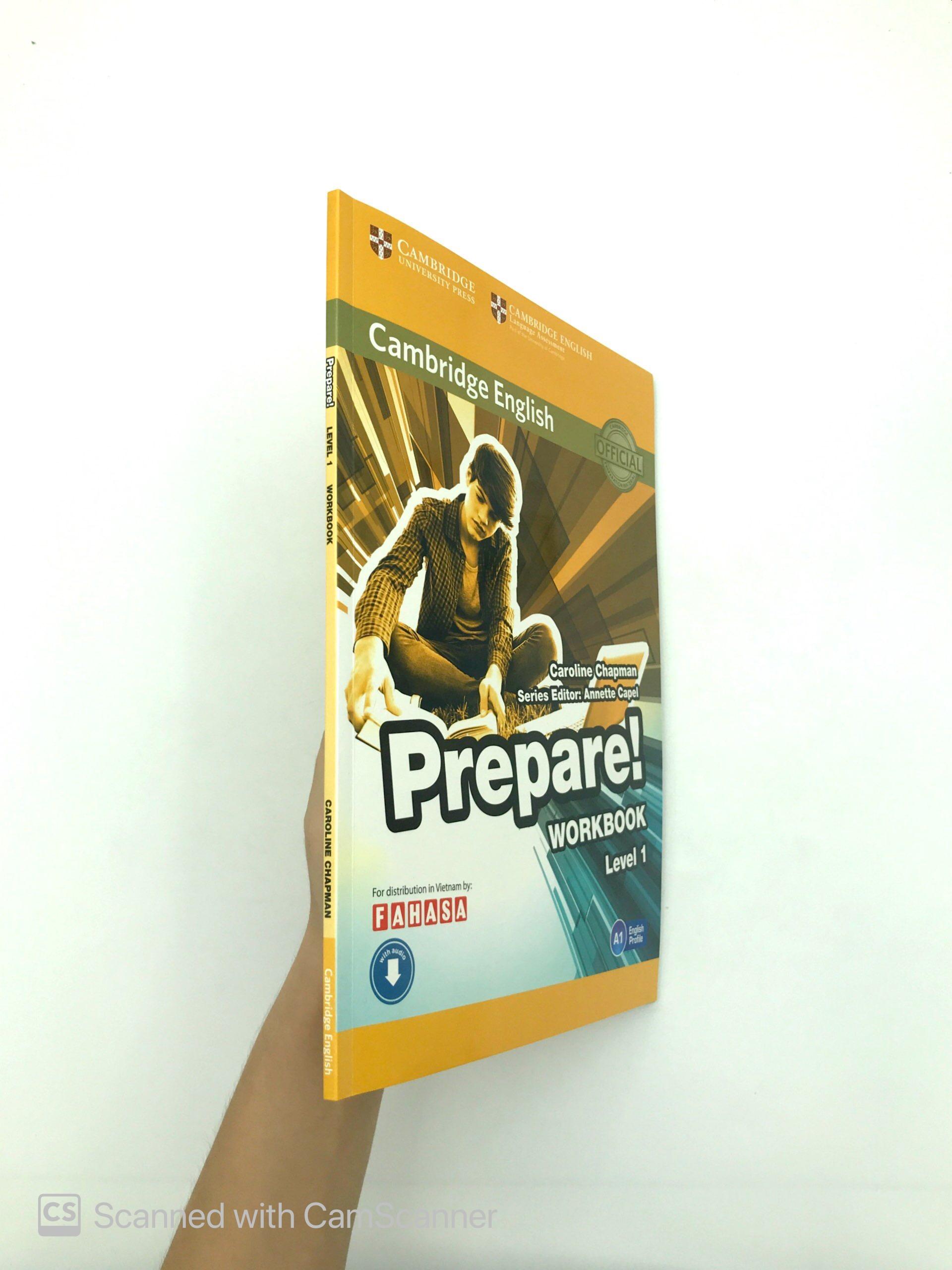 Cambridge English Prepare! Level 1 Workbook With Audio - Reprint